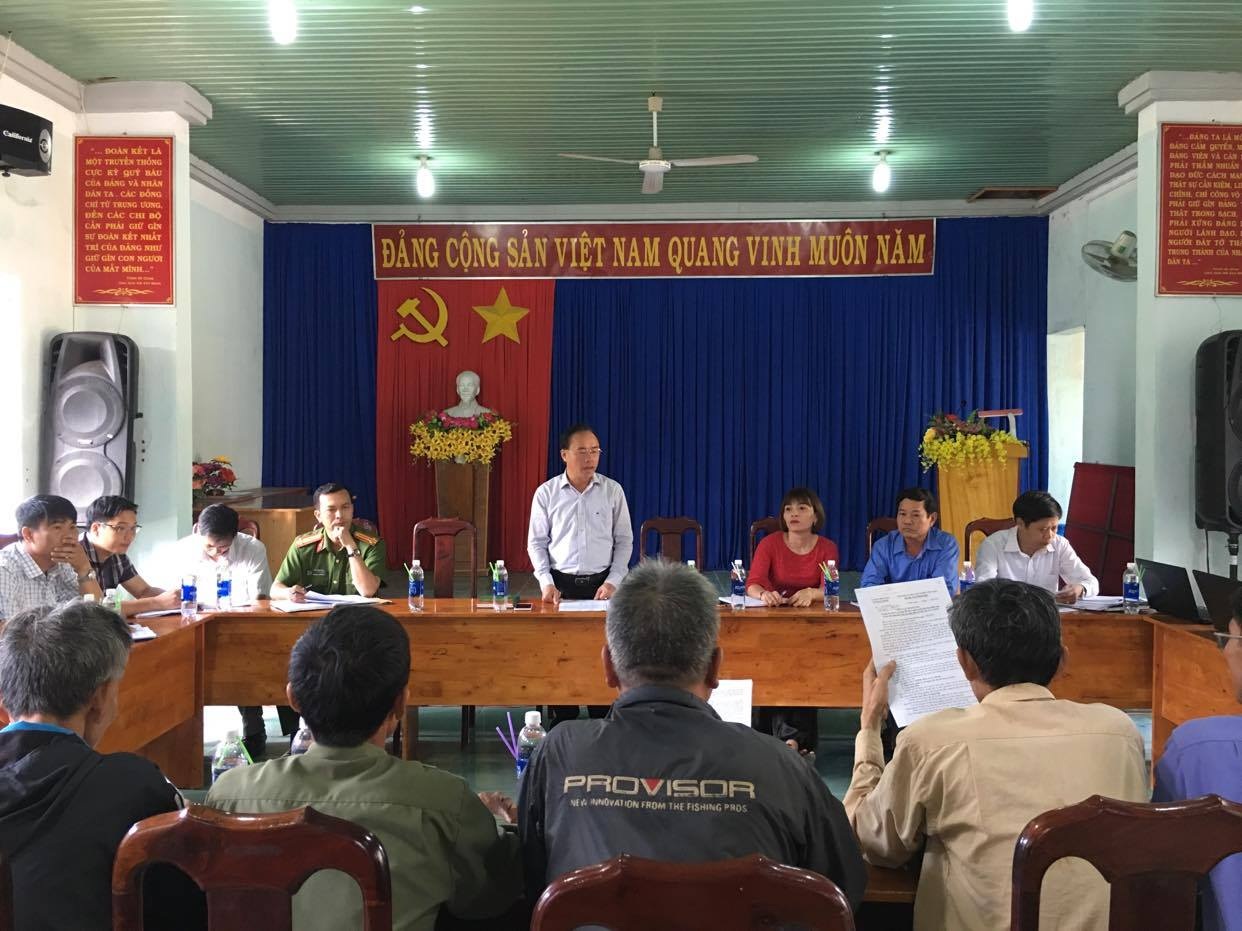 UBND huyện M’Drắk họp thông qua dự thảo kết luận thanh tra